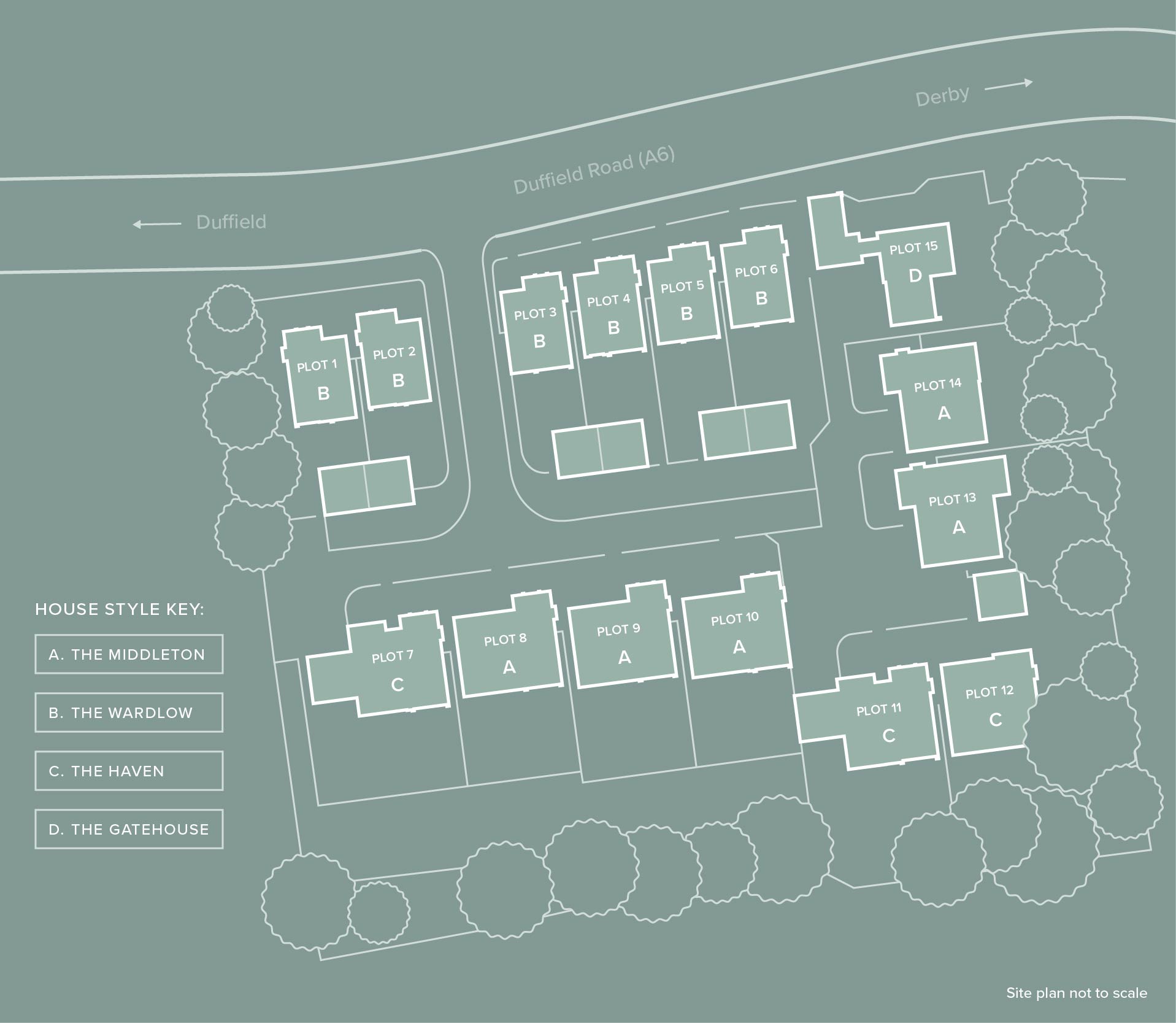 Burley View site plan